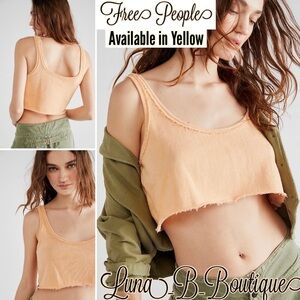 🆕⚡️Free People⚡️Heavyweight Tank in “Yellow”